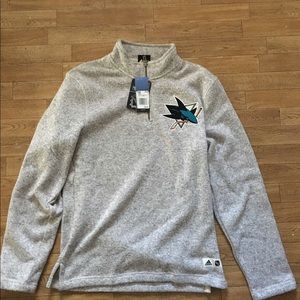 San Jose Sharks Adidas Mens Sweater